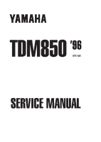 Yamaha TDM850 - service manual 1996 